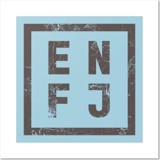 ENFJ Extrovert Personality Type Posters and Art